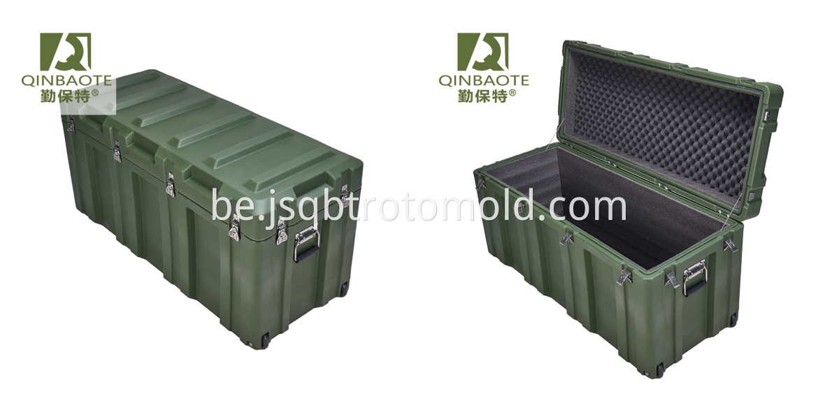 Large safety rotomolding case